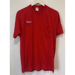 Coors Michigan 400 1989 Single Stitch T Shirt Jereezs Nascar Racing Size L